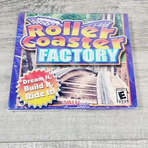 Roller Coaster Factory (PC, 2000) NEW SEALED